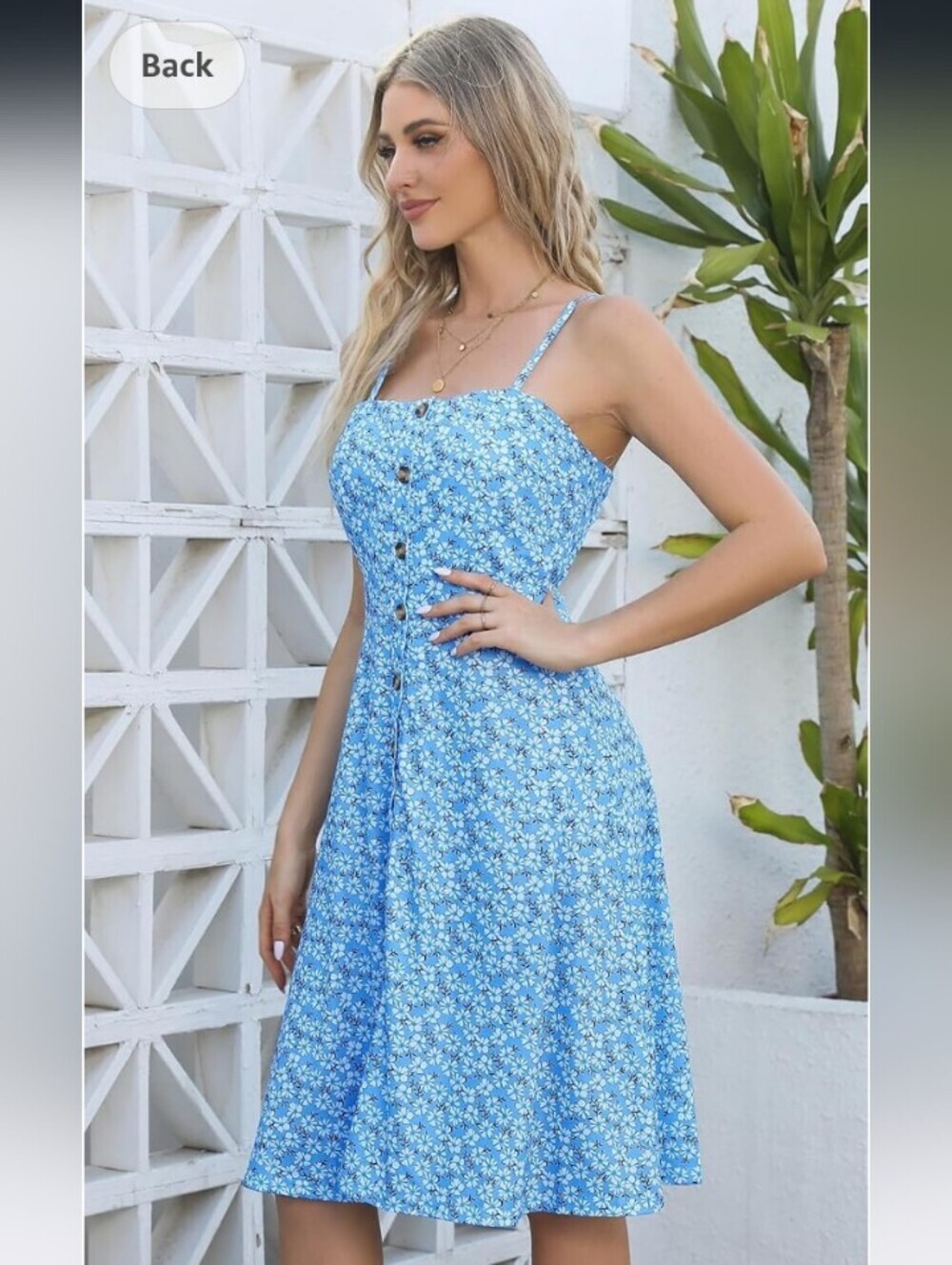 Berydress Size XL New White Daisy